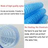 ZMD 18Pcs Self Grip Small Hair Curlers Rollers, Plastic Hair Curlers Heatless Salon Hair Dressing Curlers DIY Curly Hair Accessories for Women Girls Short Medium Thick Hair (0.8 x 2.4 Inch)