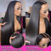 ACQUET 30 Inch Straight Lace Front Wigs Human Hair 13x4 Transparent HD Lace Front Wigs Human Hair Pre Plucked With Baby Hair 180% Density Glueless Wigs Human Hair Brazilian Human Hair Wigs For Women