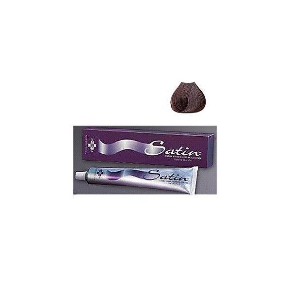 SATIN Hair Color Mahogany Series 4M Dark Mahogany 3 oz (Model: SAT2183) by Satin Haircolor