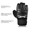 Xinluying Punch Bag Boxing Martial Arts MMA Sparring Grappling Muay Thai Taekwondo Training PU Leather Wrist Wraps Gloves