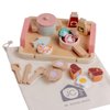 JC Toys Parfait Collection | Real Wood 16 Piece Kitchen Chef Set | for Dolls and Stuffed Animals Ages 3+ | Twiggly Toys