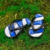 Blue 1/12 Miniature Beach Flip Flops Dollhouse Decoration Accessories, Dollhouse Décor, Dollhouse Accessories, Ornamental