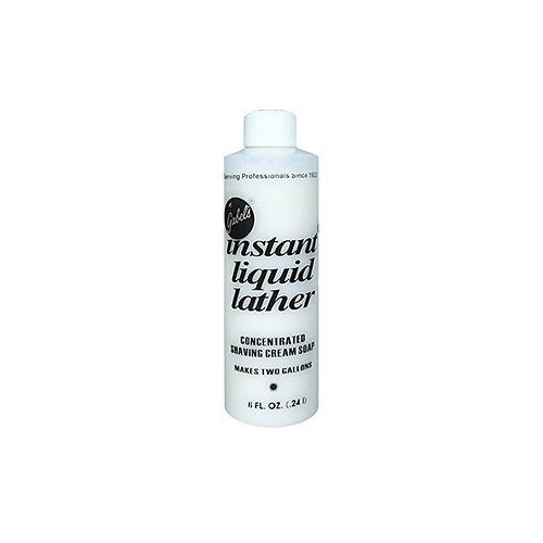 GABELS Instant Liquid Lather Concentrated Shaving Cream Soap 8oz/240ml (Pack of 1)