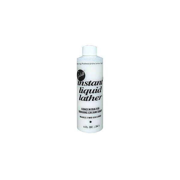 GABELS Instant Liquid Lather Concentrated Shaving Cream Soap 8oz/240ml (Pack of 1)