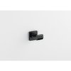 Delta 77535-BL Ara Single Towel Hook Bath Hardware Accessory in Matte Black