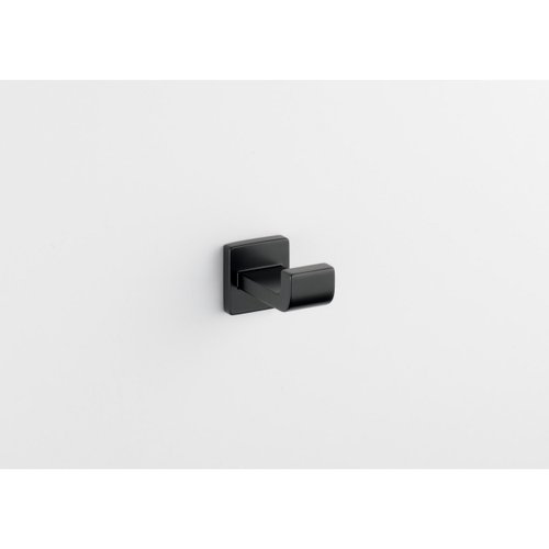 Delta 77535-BL Ara Single Towel Hook Bath Hardware Accessory in Matte Black