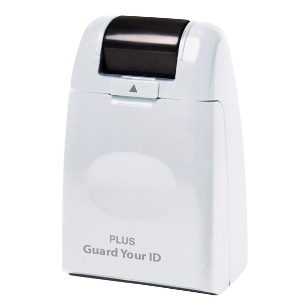 The Original Guard Your ID Identity Protection Security Prevention Stamp Wide Roller (White) IS-500CM