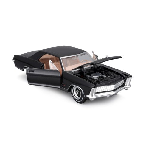 1965 Riviera Gran Sport Black Metallic Special Edition Series 1/26 Diecast Model Car 31214BK