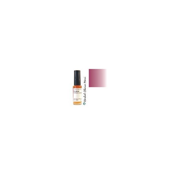 Natural Lip Gloss (Translucent Cranberry) by Herbal Choice Mari; 0.3 fl oz