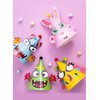 JOYIN 12 Sets Party Hats for Kids Birthday Party Games Craft Activities, Cute Animal Theme Birthday Hats Activity Kits with Stickers for Kids Holiday Party Favors