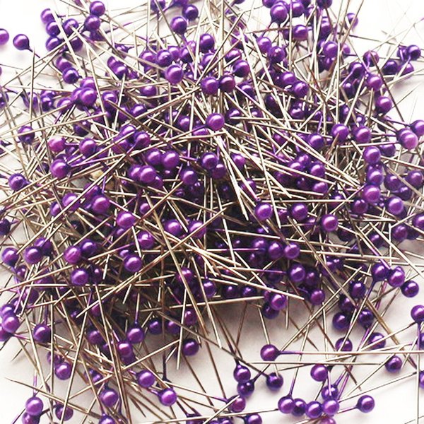LEFV™ Quilting Pins Ball Head Sewing Pins,Pack of 100,Purple