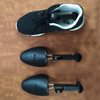 WAJJ 2 Pairs Plastic Shoe Tree Stretcher Shaper for Men Adjustable Length Shoes Holder Shaper Support(Black Men)