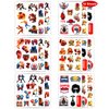 165Pcs Boxing Tattoos Stickers - 18 Sheets Boxing Glove Party Favors Temporary Tattoos for Boxing Theme Birthday Party Decorations, Boxing Fight Night Party Decorations, Boxing Party Gift Prizes