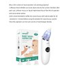GROWNSY Nasal Aspirator for Baby | Baby Nose Sucker | Electric Nose Suction for Toddler, Automatic Booger Sucker with 3 Silicone Tips, Pause & Music & Light Soothing Function