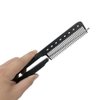 FRCOLOR 2Pcs Straightening Comb Flat Iron Comb Salon Hair Brush Combs V-shaped Straight Comb Hairdressing Styling Hair Straightener for Hair Salon Home Use