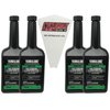 CYCLEMAX Four Pack for Yamaha Yamalube Fuel Stabilizer & Conditioner Plus ACC-FSTAB-PL-12 Contains Four 12oz Bottles and a Funnel