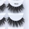 3D False Eyelashes, 5 Pairs Faux Mink Fake Eyelashes Handmade Thick Nature Fluffy Long Lashes Reusable for Makeup