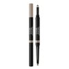 GA-DE Velveteen Brown Builder Duet, 22 - Long-Wear Eyebrow Pencil Dark Brown - Double-Ended Eyebrow Tint and Eyebrow Filler - Paraben Free - 0.02 oz