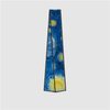 Dobovova Women's Van Gogh Classic Oil Painting Imitation Silk Flat Angle Hair Scarf Silky Soft Headband