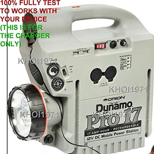 KHOI1971 ® Wall Charger AC Adapter Compatible with Orion Dynamo Pro 17 Power Station 02308 Charger NOT Created or Sold by Orion