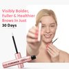ForChics ForBrow Eyebrow Growth Serum For Thicker Brows - Natural & Organic Conditioner For Fuller and Thick Eyebrows | Vegan & Cruelty-Free Formula | New Innovative Peptides - [0.10 fl. oz/ 3ml]
