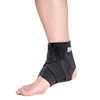 Mueller Sports Medicine Green Adjustable Ankle Support, For Men and Women, Black/Green, One Size Fits Most