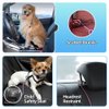 Miao Chuai Dog Seat Belt 3-in-1 Dog seat Belt Harness for car,Chew Proof Dog Leash for Car Use,Dog Seatbelt,Steel Rope Dog car seat Belts with Clip Hook Latch & Buckle