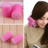 DIY Hair Rollers 2 Pcs Set Bangs Hair Curlers Self Grip Hair Curling Styling Tools Hairdressing Curlers For Women (hot pink)