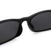 HUIHUIKK Distance Glasses Black Frame Tinted Gray Myopia Glasses -1.50 Strength **These are not reading glasses**