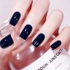 VENALISA 15ml Dark Blue Gel Nail Polish, Midnight Navy Blue Gel Polish Deep Blue Color Spring Summer Soak Off UV LED Nail Gel Polish Nail Art Starter Manicure Salon DIY at Home, 0.53 OZ