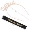 Didder Gold Retirement Party Headband and Black Officially Retired Sash for Women Happy Retirement Party Decorations Retired Gifts for Women Retirement Party Supplies