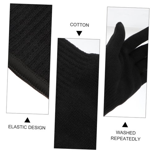 MERRYHAPY 3pcs Heat Resistant Gloves Hair Curler Gloves Heat Proof Mitten Protection Supplies Hair Curling Iron Gloves Barber Protective Gloves Heat Protection Glove Hair Straightener Gloves