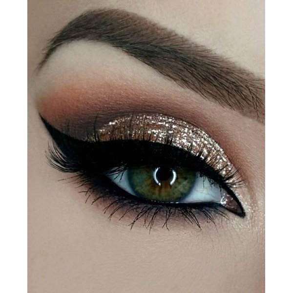 Prestige Biatta Sparkling Gold Glitter Powder Eye Shadow