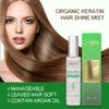KERATIN BAR 100% Organic Argan Oil Anti Frizz Hair Serum Styling Smoothing Strengthening Hydrating & Nourishing Heat Protection Shine Frizz Control Dry Damage Hair Repair (Argan Oil Serum)
