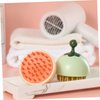PACKOVE 1pc Portable Shampoo Brush Ergonomic Scalp for Gentle Massage Tool for Men and Lightweight and Easy to Hold Safe for Boys and Girls Orange