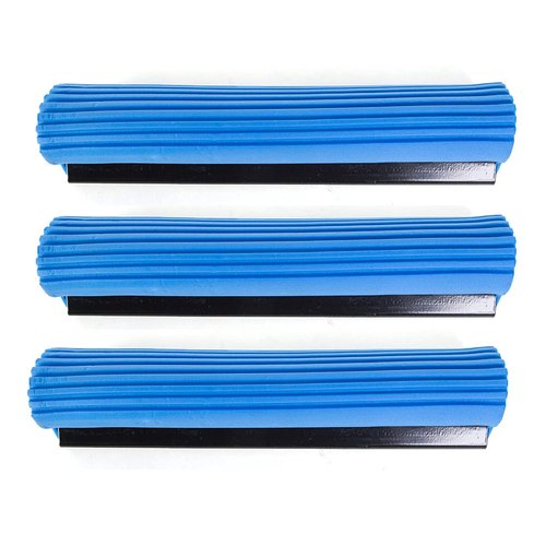 Kitchen + Home PVA Sponge Roller Mop Head Refills - 3 Pack
