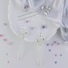 Wedding Hair Pins Silver Bridal Hair Pins for Women Girls Bridesmaids Rhinestone Hair Clip Pearl Crystal Jewelry Hair Pins Flower Bride Hair Pins Vintage Hair Accessories Bulk Leaf Hair Pins(6 Pieces)