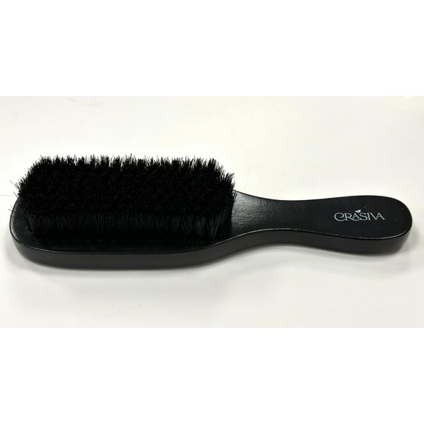 Crasiva Soft Boar Hair Brush for Men and Women, Black