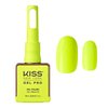 Kiss New York Gel Nail Polish Summer Collection Soak Off UV LED Gel Polish 10mL Nail Art Salon Manicure DIY HEMA FREE, TPO FREE, Made in USA (Iconic Neon)