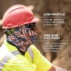 Ergodyne Chill Its 6485 Neck Gaiter, Multiple Ways to Wear Headband or Face Mask, Sweat-Wicking,Orange,Hi-Vis Orange