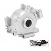 Aluminum Alloy RC Car Front Gearbox,Gear Box for Losi Baja Rey 1/10 RC Car (Silver)