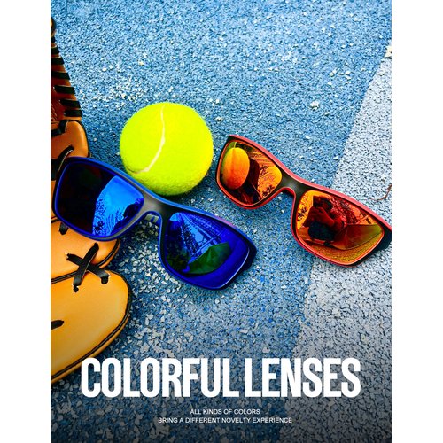 KALIYADI Polarized Sunglasses Men, Mens Sunglasses Polarized UV Protection for Driving Cycling Fishing