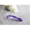 Schick Quattro Womens You Exotic Violet Blooms Disposable Razor for Women, 4 Count (Pack of 1)