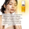 Fazed by Nature First Things First Deep Cleansing Balm, Oil Cleanser for Face & Makeup Remover with Kalahari Melon, Sacha Inchi, & Sea Buckthorn Oil, Pump Dispenser, Clean Skincare, 3.4 oz