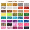 Ciyowta Glitter, Fine Glitter for Resin, Festival Face Glitter Hair Glitter, 40 Jars 0.21oz Each Glitter Set, Body Makeup Glitter, Arts and Craft Supplies Glitter