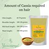 Yauvanya 100% pure Neutral Henna (Cassia Obovata) Powder for Blonde/Golden hair | Colorless Henna | Natural Hair Conditioner | For Soft, Silky, Shiny hair - 3x100gms
