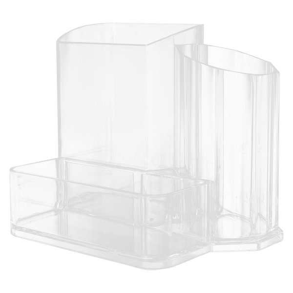 Storage Bins Nail Drill Machine Bits Storage Box Makeup Brush Holder Transparent Nail Drill Grinding Bit Organizer Plastic Nail Drill Tool Displayer Holder Case Tools