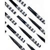 Kokie Retractable Liquid Eyeliner, Pointed Felt Tip, Waterproof & Smudge Free, Long-lasting, Vegan, Cruelty-Free