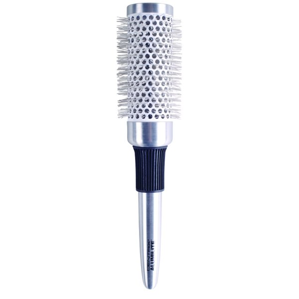 Cricket Centrix Alumilite 43mm Round Thermal Hair Brush for Blow Drying, Curling, Styling, Ceramic Barrel Hairbrush Anti-Static Anti-Frizz for All Hair Types