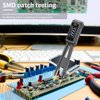 LCR Smart Digital Tweezers Bridge ZT-MD1 OLED Display for SMD ESR 9999 Count Component Tester Capacitors Voltage Frequency Diode with 0.5% Accuracy Digital Multimeter